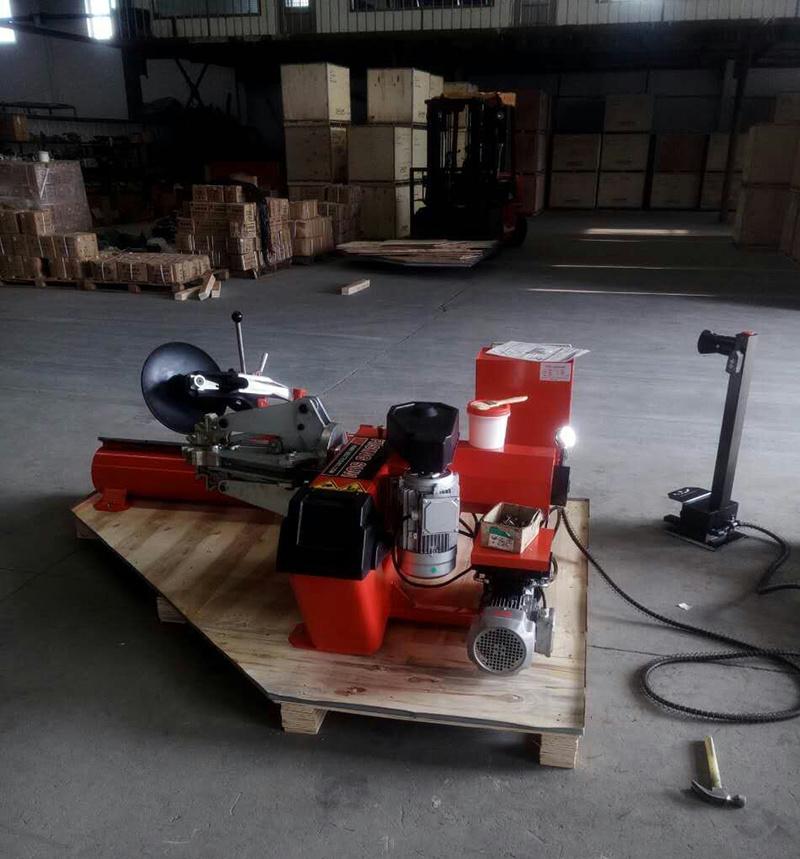 Semi Automatic Truck Tyre Changer Tyre Disassemble Machine