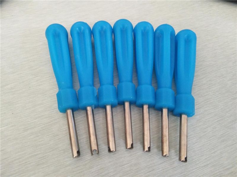 Slotted Handle Car Auto Valve Core Removal Tool Screwdriver