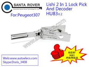 Hu83 V. 2 Lishi 2 in 1 Locksmith Tools and Decoder for Peugeot 307