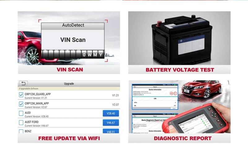 Launch Creader Crp129 X Car Diagnostic Machines OBD2 Scan Tool