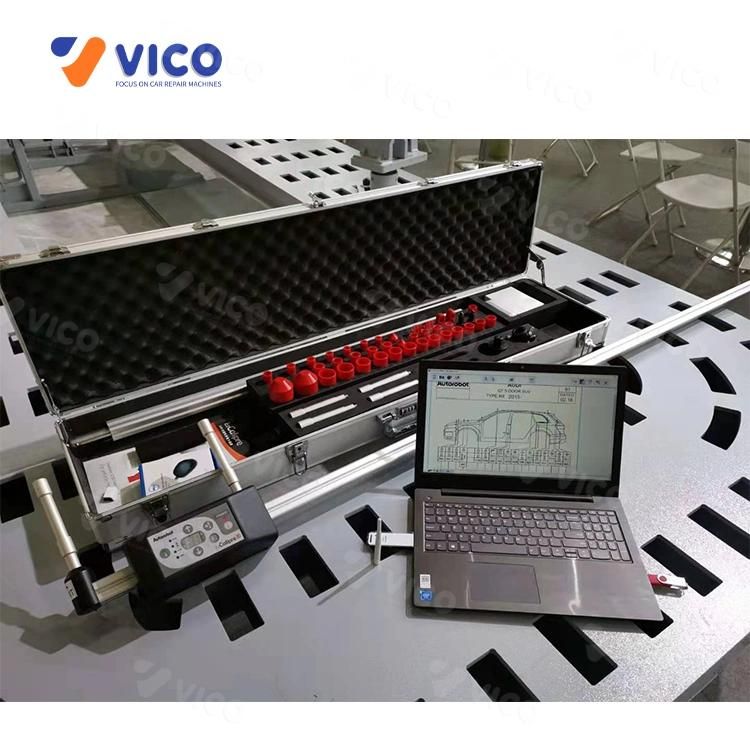 Garage Equipments 3D Measuring Gauge Vehicle Repair Collision Center