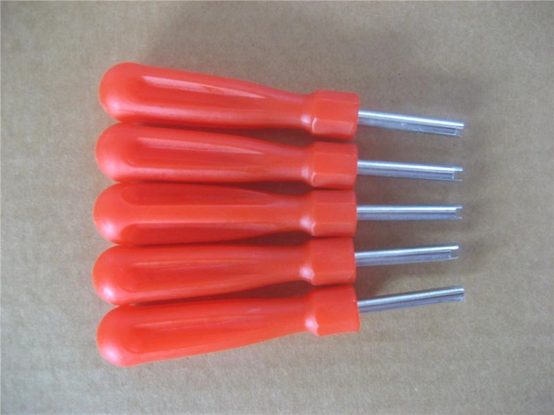 Slotted Handle Car Auto Valve Core Removal Tool Screwdriver