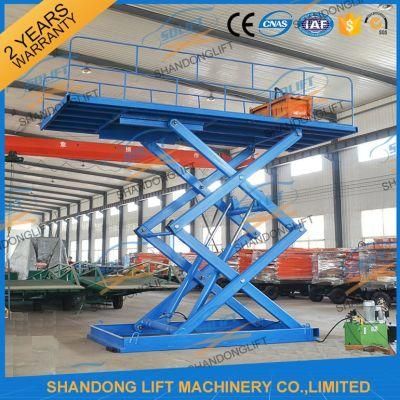 China Hydraulic Car Lift Basement Auto Scissor Car Vertical Parking System