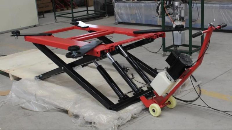 2700kg Portable Mechanical Movable Scissor Car Lift with Low Price