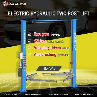 4500kg Electric-Hydraulic Driven Lift with Chain Lifting System