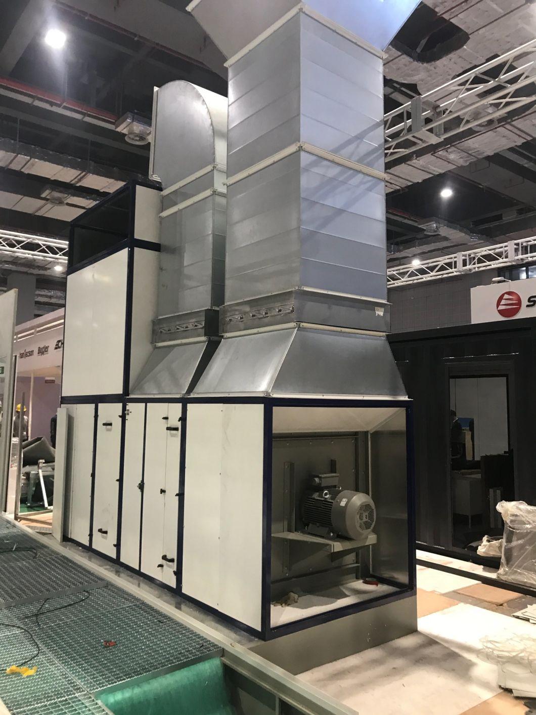 Full Downdraft Paint Booth for Heavy Duty Products From Infitech