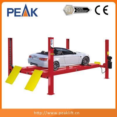 Economic Hydraulic Auto Four Post Car Elevator for Repair Shop (414A)