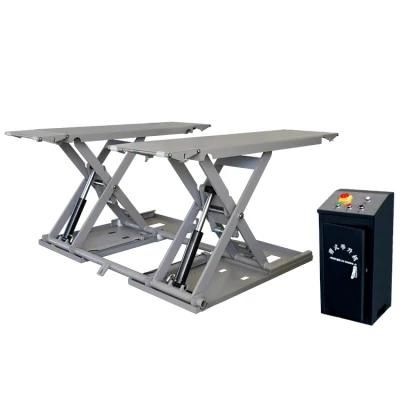 Manufactures Portable MID Rise Hydraulic Scissor Car Lifts for Garage
