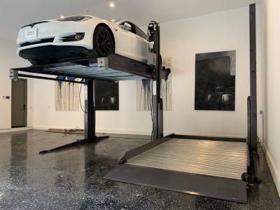 Basement Two Layer Car Parking Lift