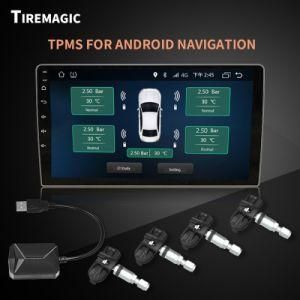 Internal Sensor USB TPMS for Car Android System