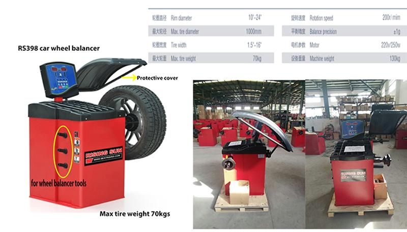 Garage Equipment Auto Tire Balancer Machine for Car Repair