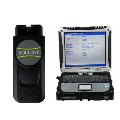 Vocom II Mini 88894200 WiFi Heavy Duty Truck Diagnostic Vocom 2 88894200 for Volvo Truck Diagnostic Tool+ Panasonic CF19 Laptop