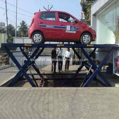 Home Garage Scissor Car Parking Lift for Residential