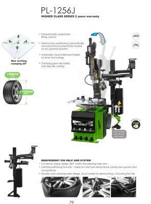 Puli Full Automatic Tilting Tyre Changer CE Price Pl-125j Auto Maintenance Repair Equipment on Sale