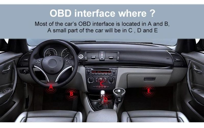12V Cars Auto Diagnostic Tool WiFi USB Car Scanner OBD