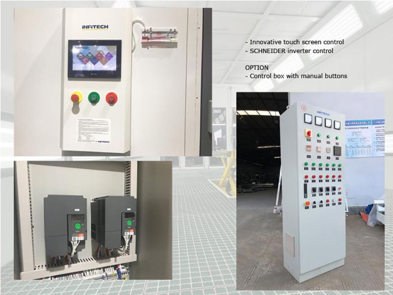 Full Downdraft Paint Spray Cabin and Preparation Station for Auto