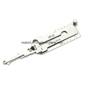 Lishi Hy16 2 in 1 Car Tools Locksmith Tool Auto Pick and Decoder