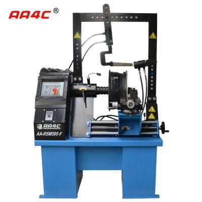 AA4c Full Automatic Rim Straightening Machine Alloy Wheel Processing Machine with Full Teeth Dual Cylinder Jack