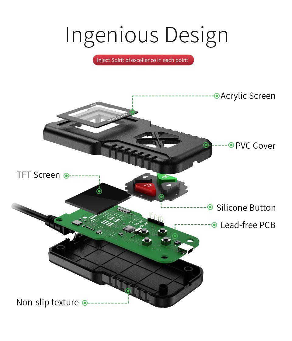 Ediag Ya101 Auto Scanner Same as Launch Cr3001 Obdii Test