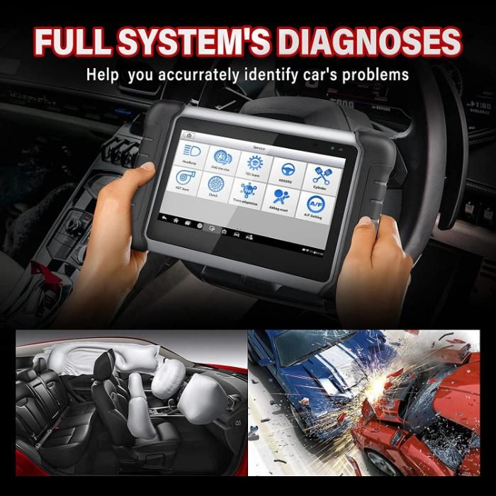 Newest Car Diagnostic Scan Tool Vehicle Scanner Car Diagnostic Machine for All Cars OBD2 Diagnostics with 15+ Reset Service