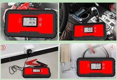Portable Ultra-Capacitor (LCD Display) Batteryless Car Jumpstarter