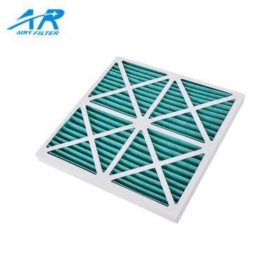 12X24X1 Merv 11 Cardboard Frame Foldway Pleat Primary Filter HAVC Pre Air Filter