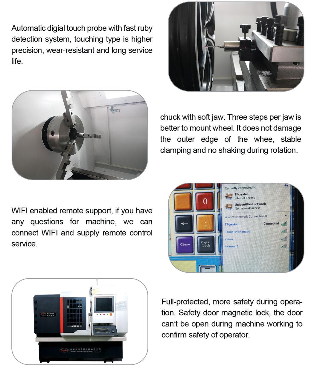 Wheel Repair Machine CNC Rim Polishing Machine Wheel Machine Wrm28h