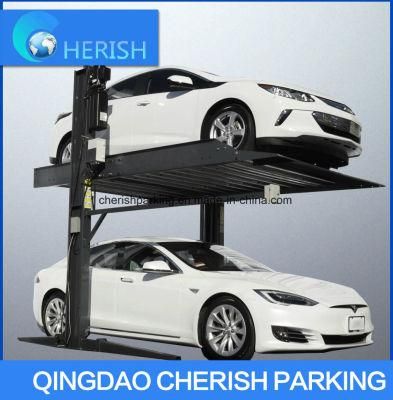 Double Level Hydraulic Auto Car Parking Lift Two Post