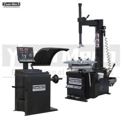 Tire Changer and Wheel Balancing Machine Combo