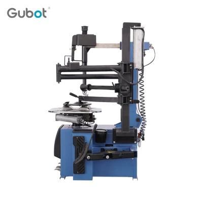 Car Tire Changer Machine with Right Auxiliary Arm Tilting Backward