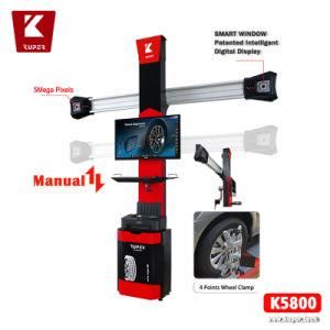 High Accuracy 4 Wheel Alignment for All Vehicles with 4 Thousand Cars Data K5800