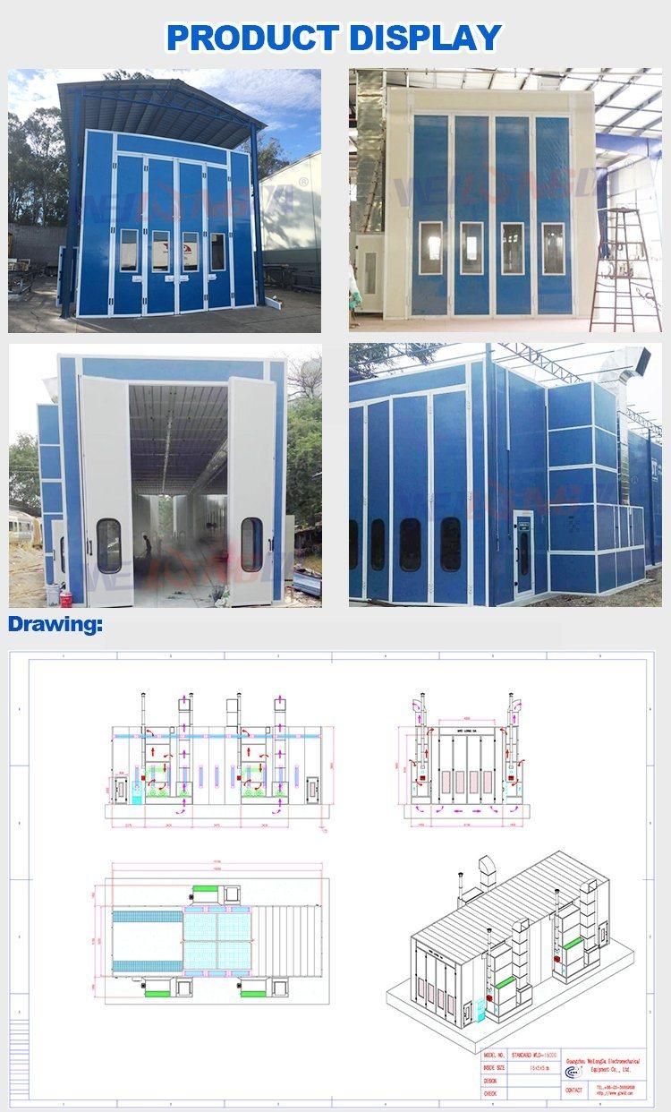 Wld15000 Bus and Truck Painting and Baking Oven Ce Approved