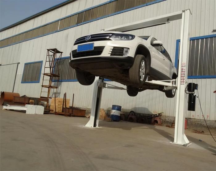 Hot Sale Manual Release 4 Ton Two Post Gantry Car Lift