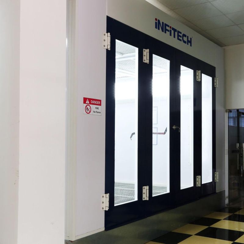 Manufacturer Factory Wholesale Price Cross Draft Paint Booth From Infitech
