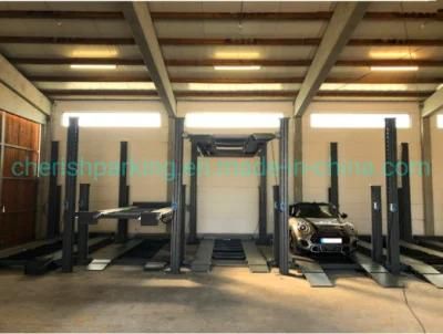 China Car Parking 3 Floor Stacker Easy Parking Car Lift