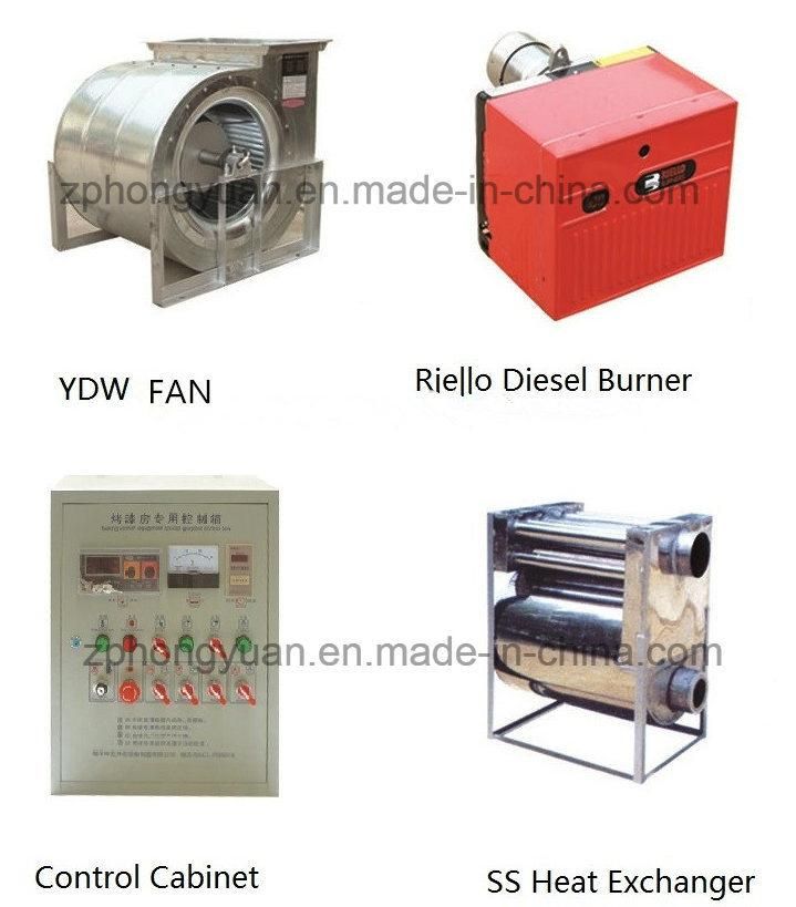 Environmental Spray Car Auto Baking Room for Painting Car with Gas Diesel Waste Oil Burner