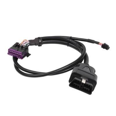 Obdii 16pin Male to Female with 5557 6pin Connector