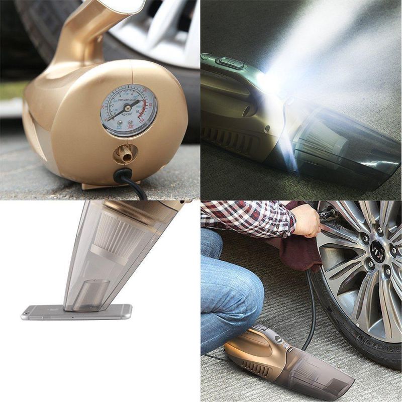 6601A Car Vacuum Cleaner Handheld Dust Collector Buster Car Cleaner Portable