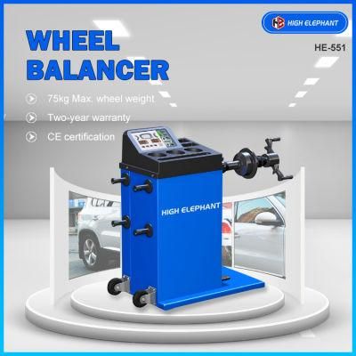 Hand Spin Wheel Balancer Suitable for Mobile Service