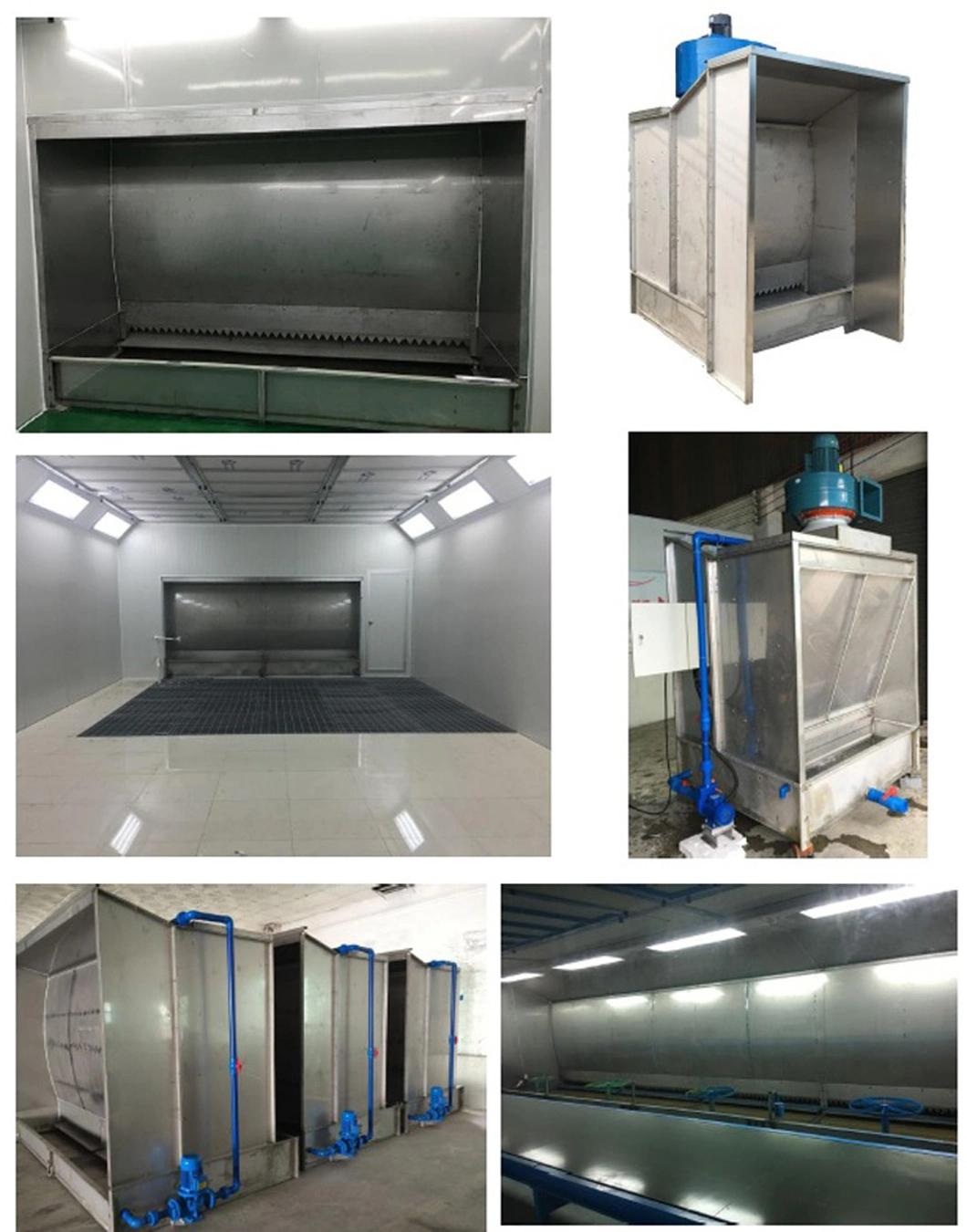 Infitech Hot Sale Environmental Economical Water Curtain Spray Booth for Small Parts