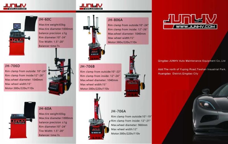 Semi-Automatic Tire Changer with Ce