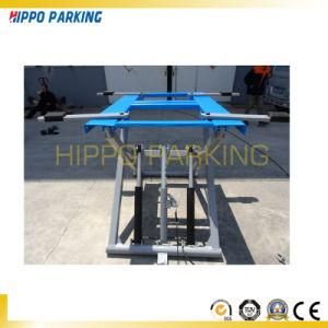 Hydraulic Manul Release 2.7t Movable Scissor Car Lift with Ce