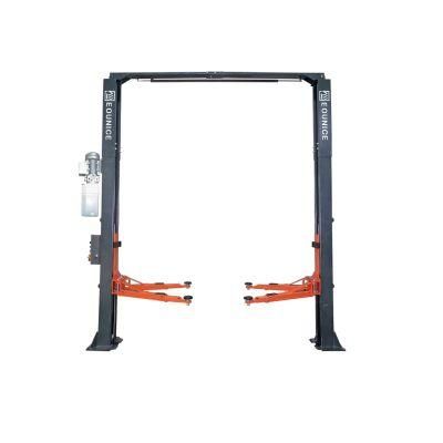 4.2ton European Standard Clear Floor Electric Release Two Post Lift Hoist for Automobile Garage Repair Use
