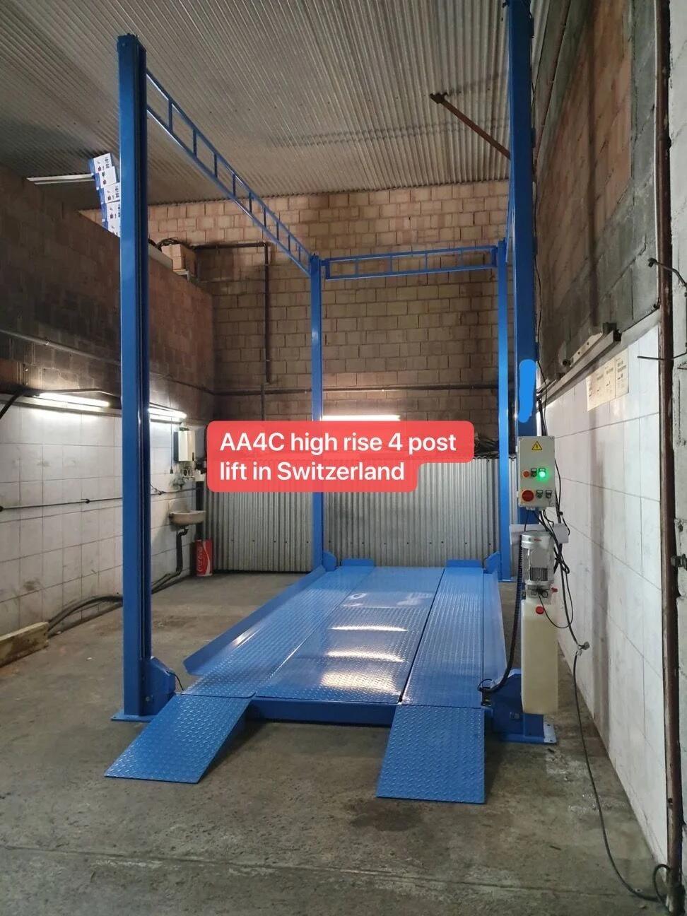 AA4c High Lifting Height 4 Post Car Lift Car Parking Elevator (AA-4P35C)