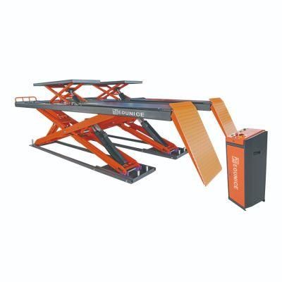 4000kg Lifting Equipment Low Profile Double Wheel Alignment Scissor Vehicle Lift