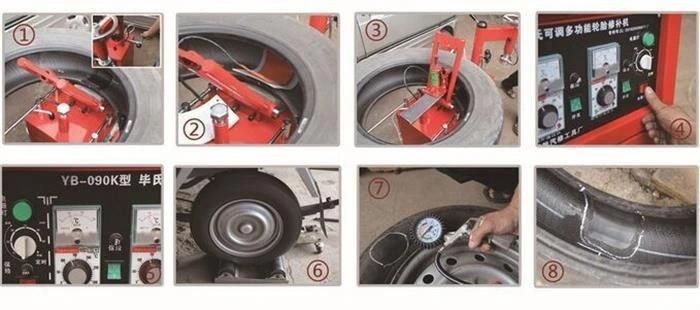 Tyre Puncturing Repair Patch Machine