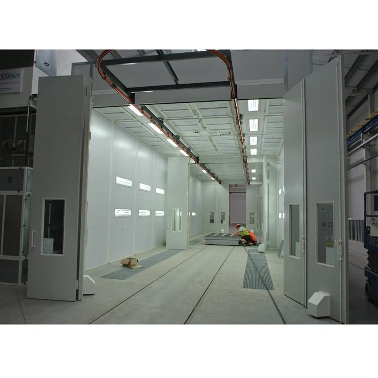 Garage Equipments Paint Cabin Spray Booth Paint Spray Booths with Conveyor
