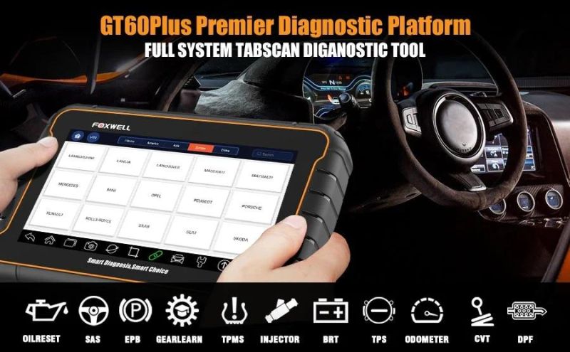 Foxwell Gt60 Plus Premier Android Automotive Diagnostic Platform