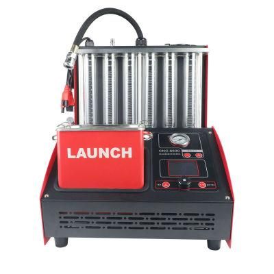 Launch CNC 603c 220V 300W Injector Cleaner &amp; Tester CNC 603c Fuel Injector Tester Cleaning Machine Test Bench Equipment Tools for Garage