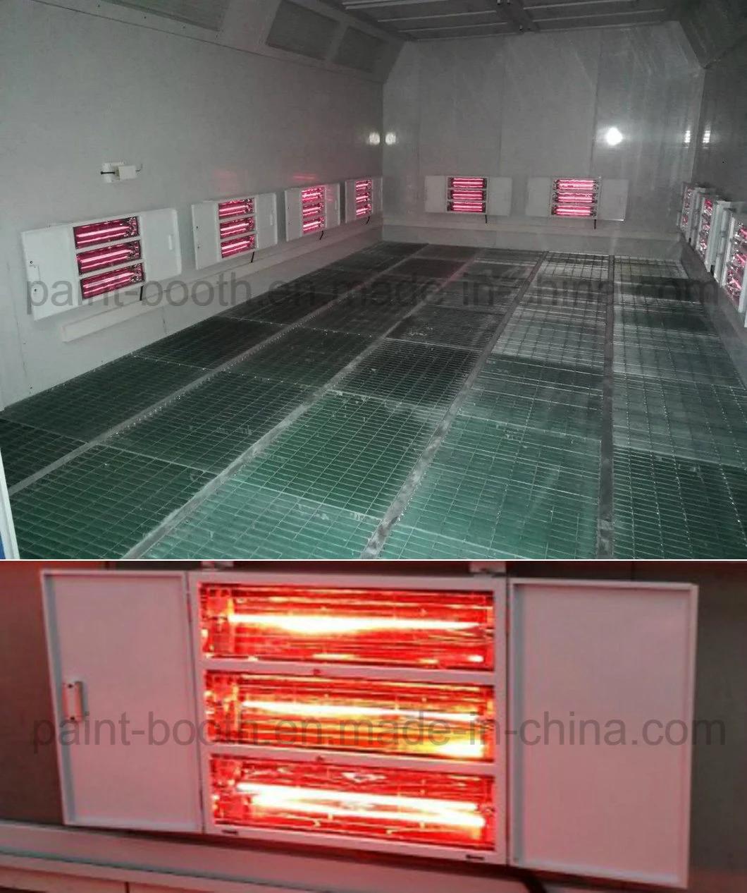 Infitech Hot Sale Auto Refinish Full Downdraft Automotive Spray Booth with Infrared Heating